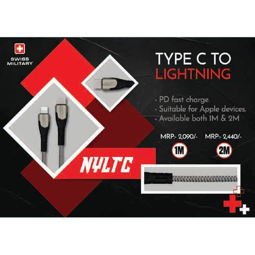 SWISS MILITARY - DATA CABLE - NYLTC