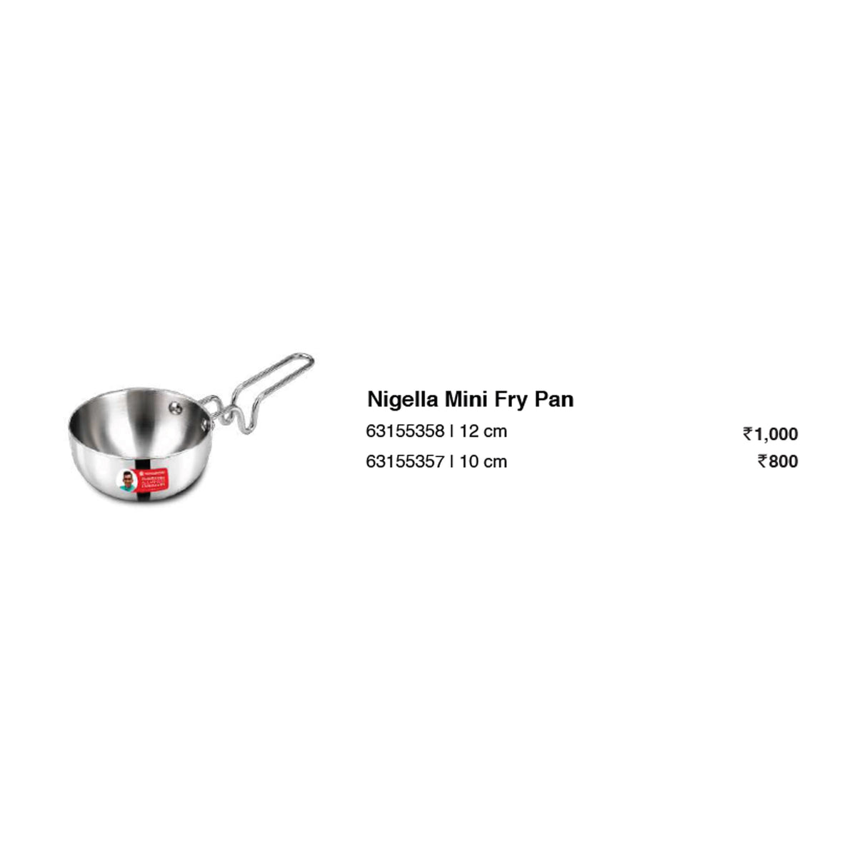 Wonder Chef - Nigella Mini Fry Pan (10/12 cm)