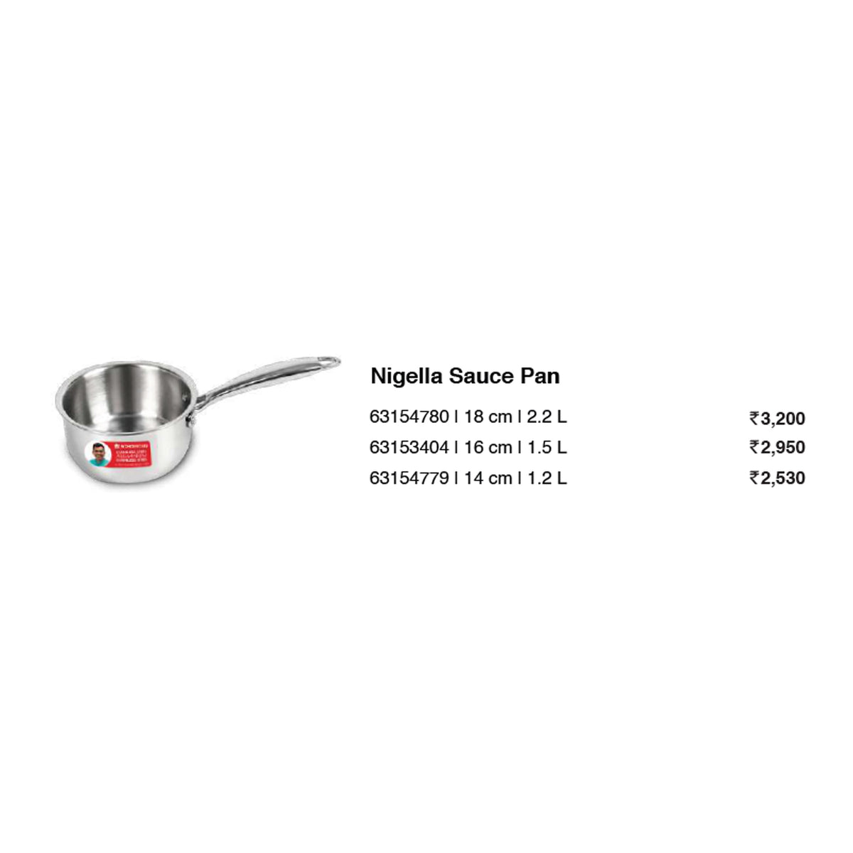 Wonder Chef - Nigella Sauce Pan