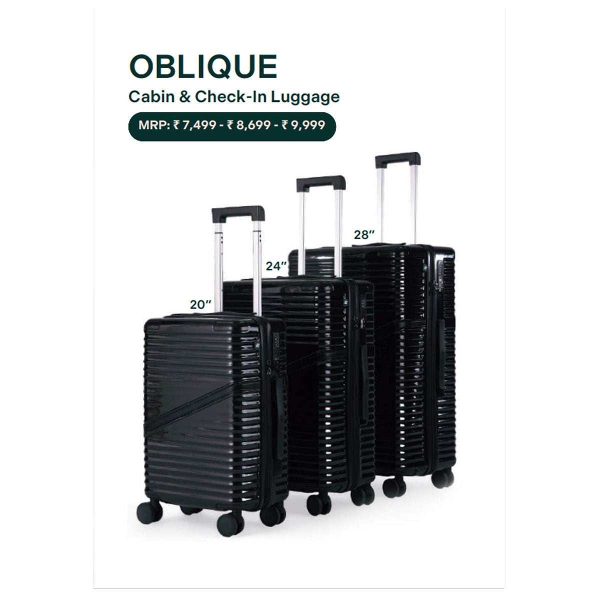 Assembly - Oblique Trolley Luggage