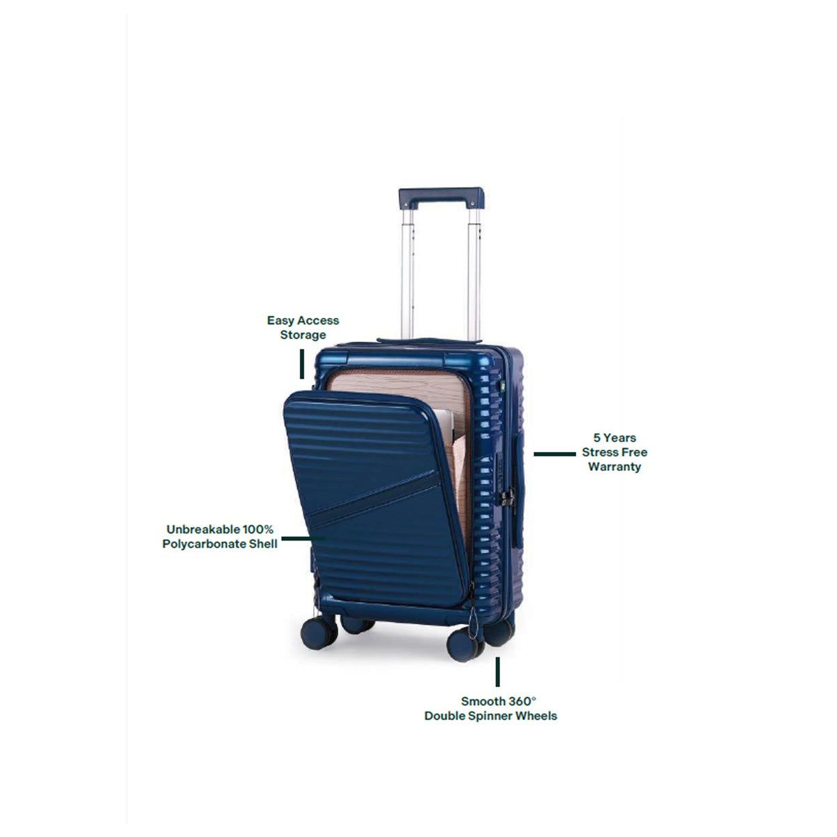Assembly - Oblique Pro Cabin Trolley (20 inch)