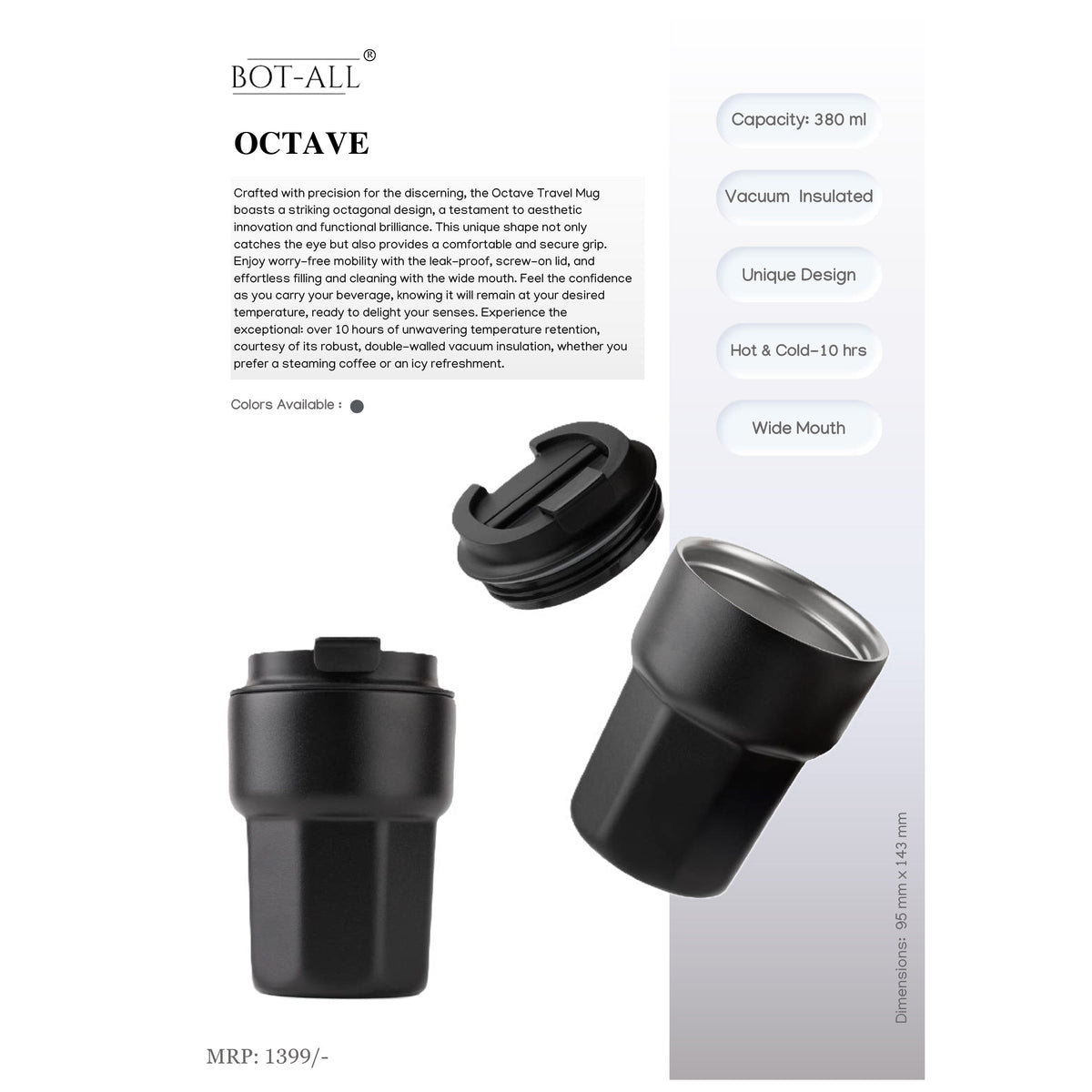 Bot-All - Octave Vacuum Mug