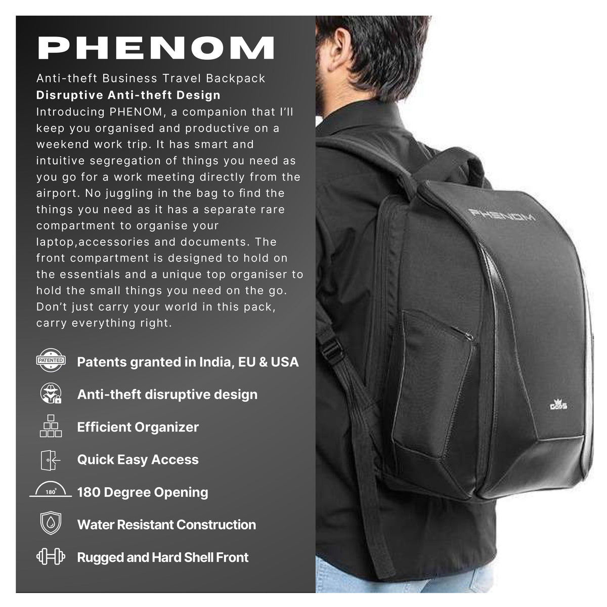 GODS - Phenom Laptop Backpack