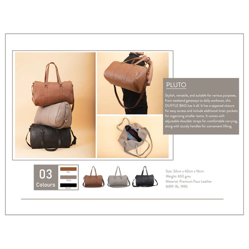 OBLIQUE - PLUTO - DUFFEL BAG