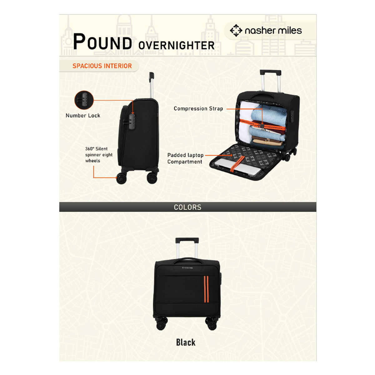 Nasher Miles - Pound Overnighter Bag