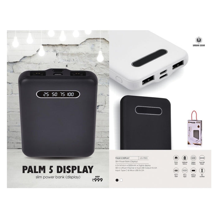 URBAN GEAR - Palm 5 (Display) - UG-PB03