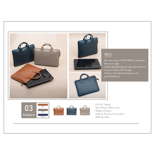 OBLIQUE -RIO PRO - LAPTOP BAG