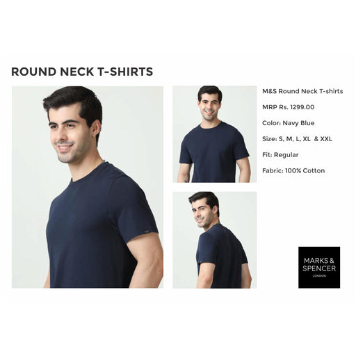 MARK & SPENCERS - ROUND NECK