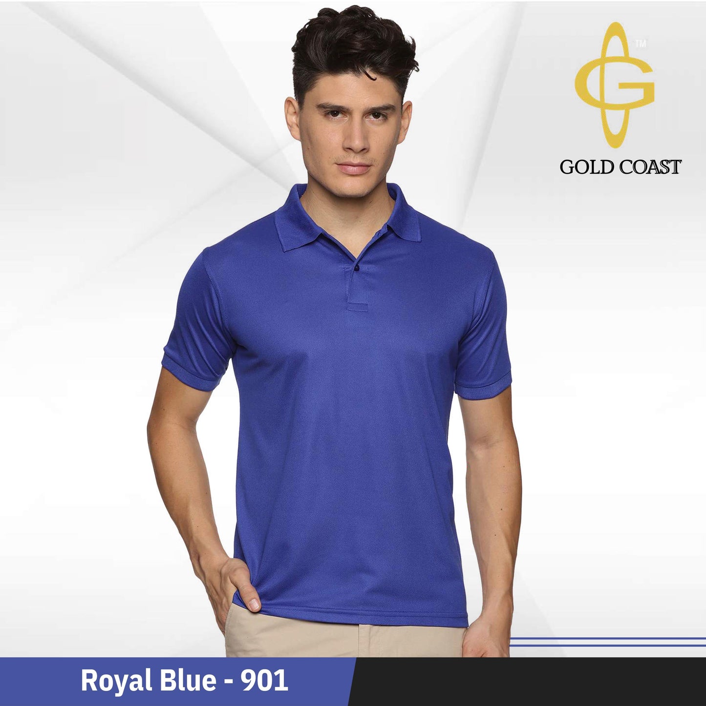 Gold Coast Dry-Fit Oxyknit Polo T-Shirt 901