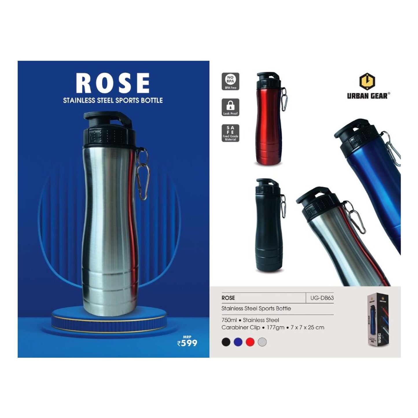 URBAN GEAR -  Rose - UG-DB64