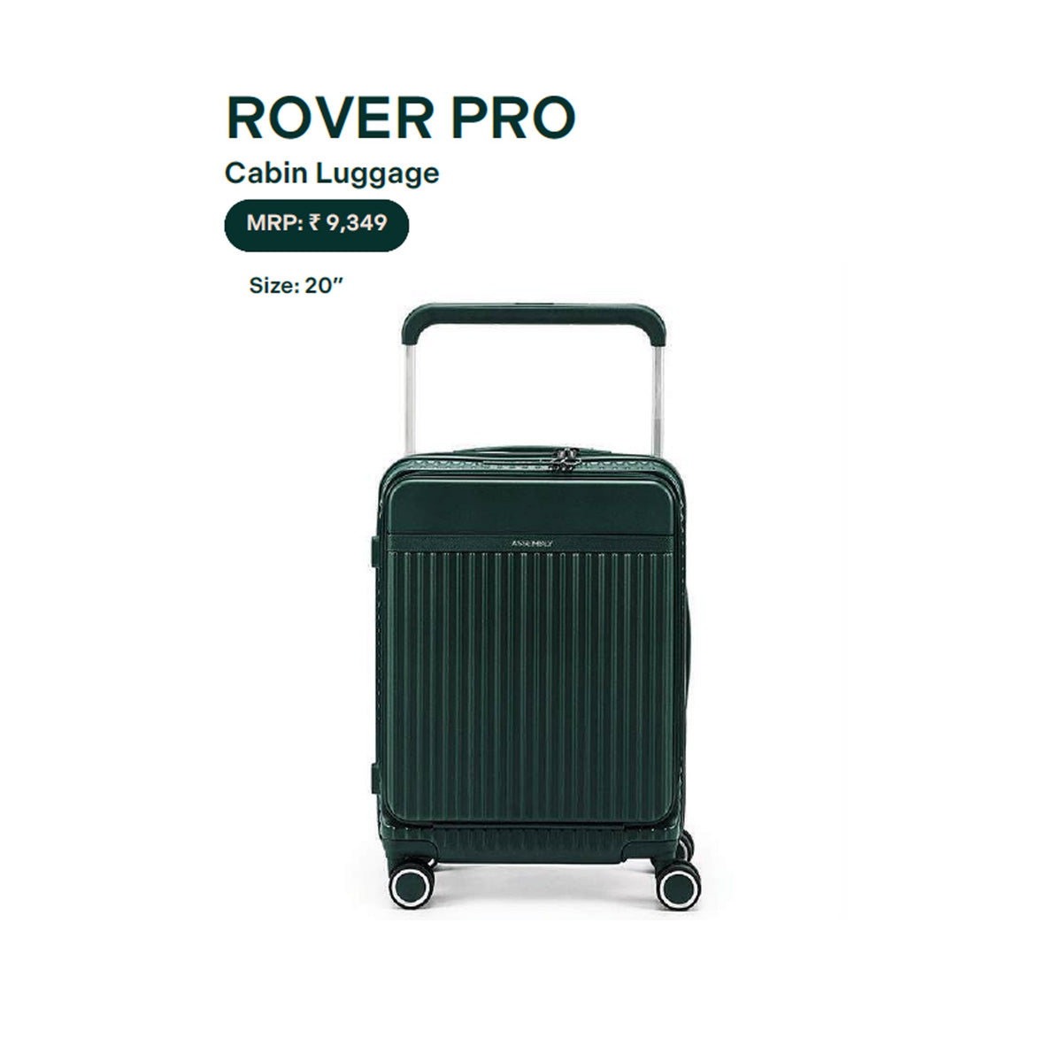 Assembly - Rover Pro Cabin Trolley (20 inch)