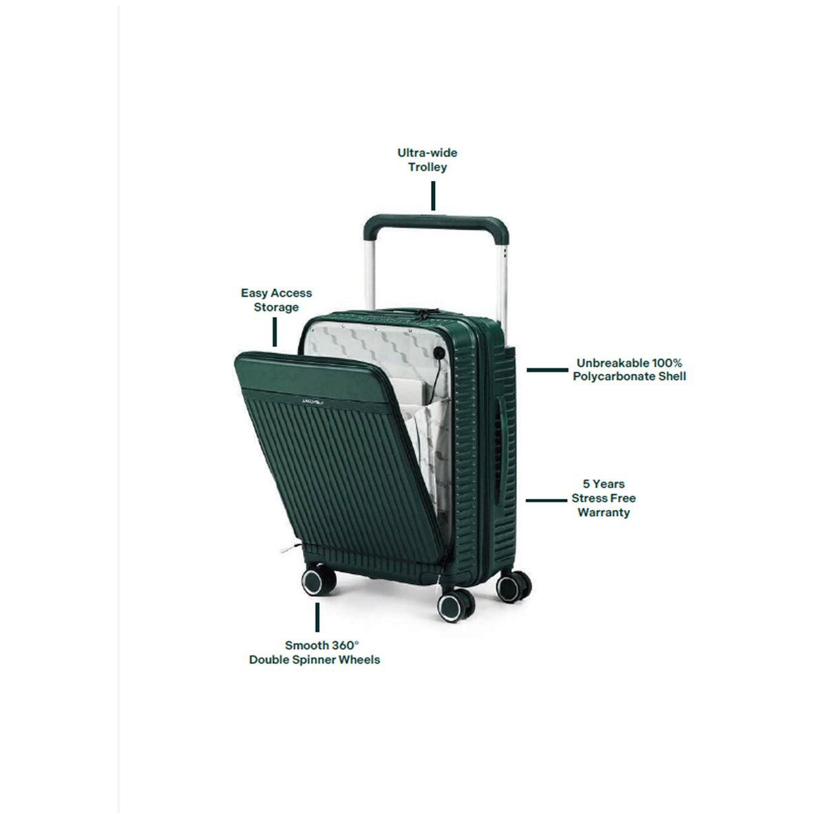 Assembly - Rover Pro Cabin Trolley (20 inch)