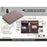 Arrow style Tweed Passport holder with Sim Card Safe Case & Sim Card Jackets  - S 30