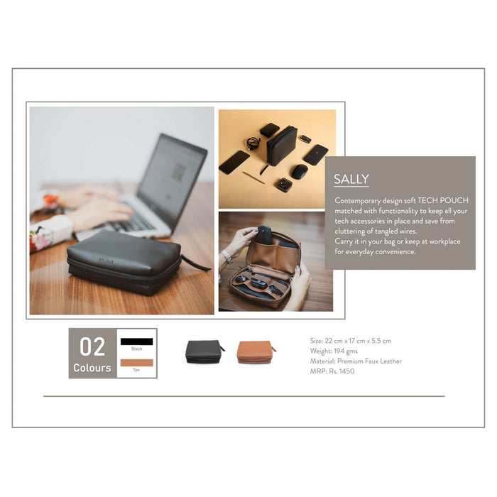 OBLIQUE - SALLY - SOFT TOUCH POUCH