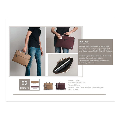 OBLIQUE - SALSA - LAPTOP SLEEVE