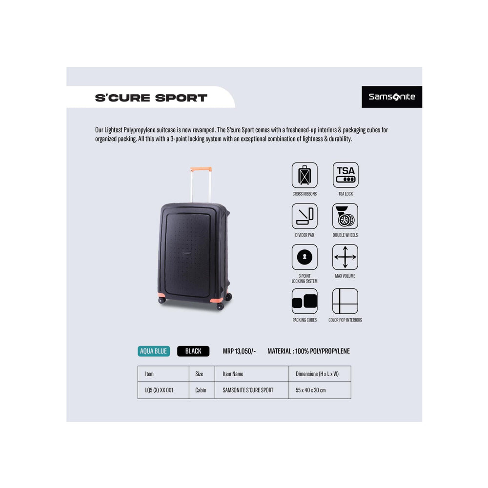 SAMSONITE - S ' CURE SPORT