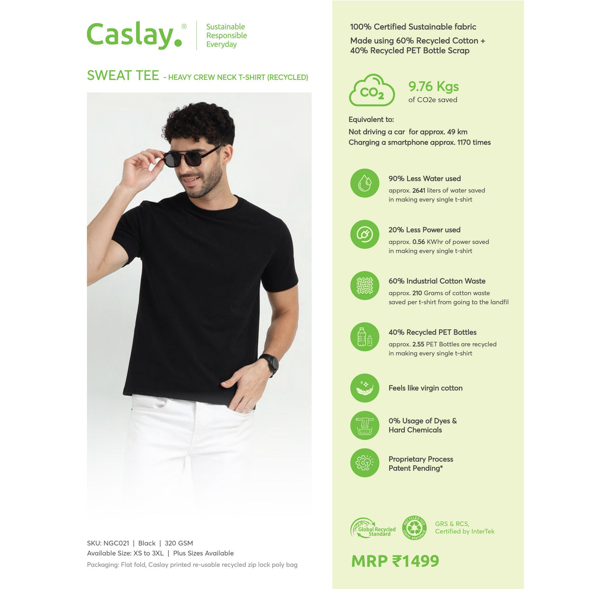 Caslay - Sweat Tee