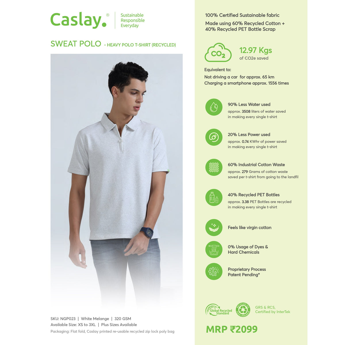 Caslay - Sweat Polo