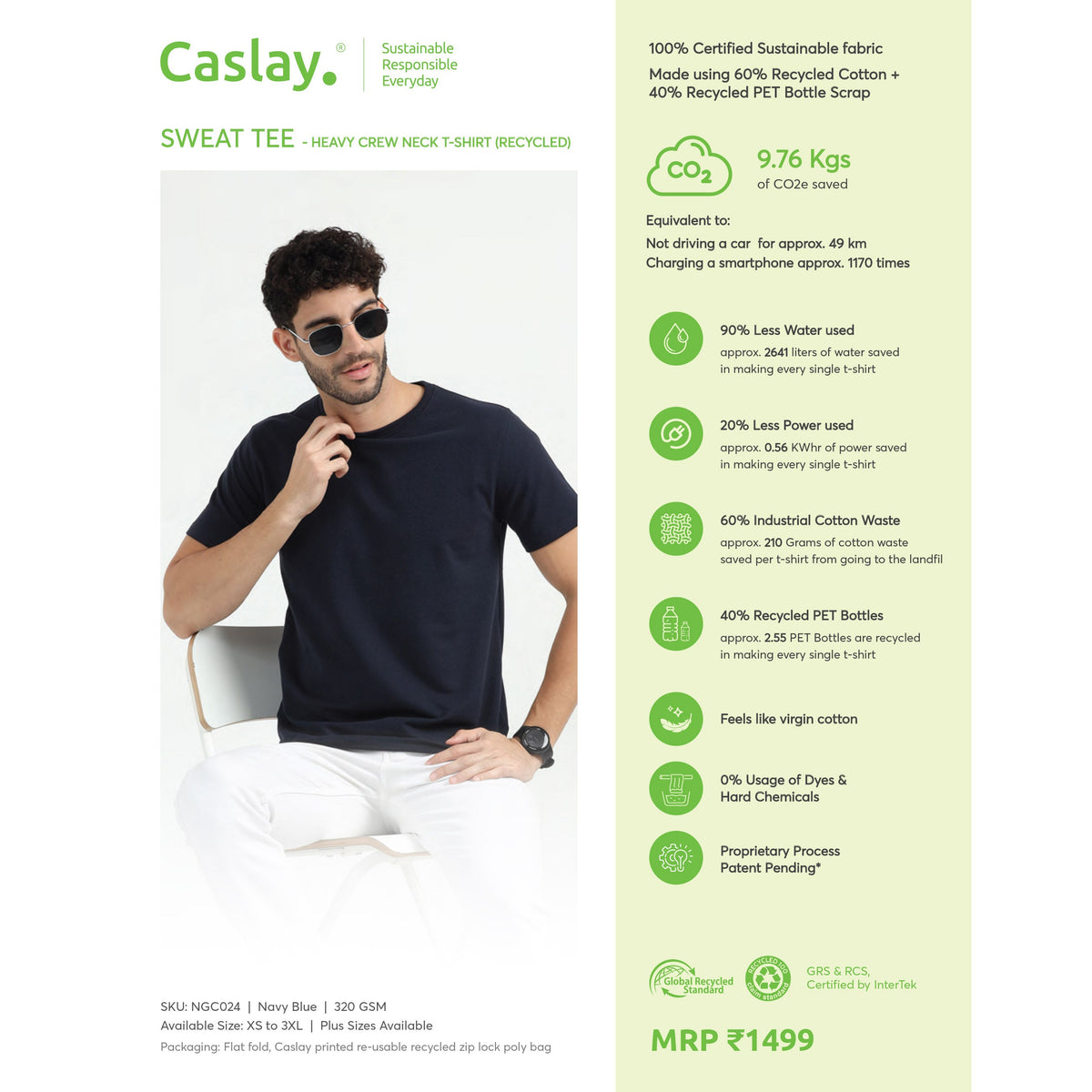 Caslay - Sweat Tee