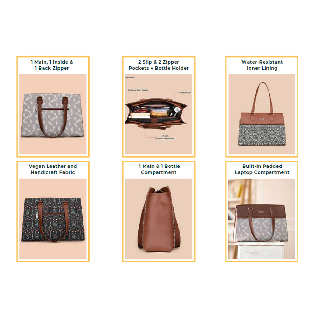 Zouk - Statement Business Bag
