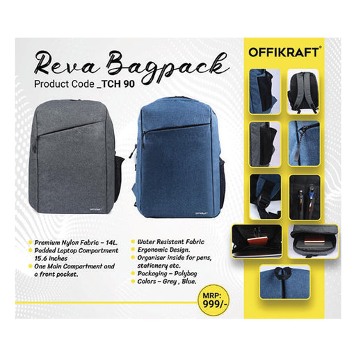 OFFIKRAFT - REVA BACK PACK - TCH 90
