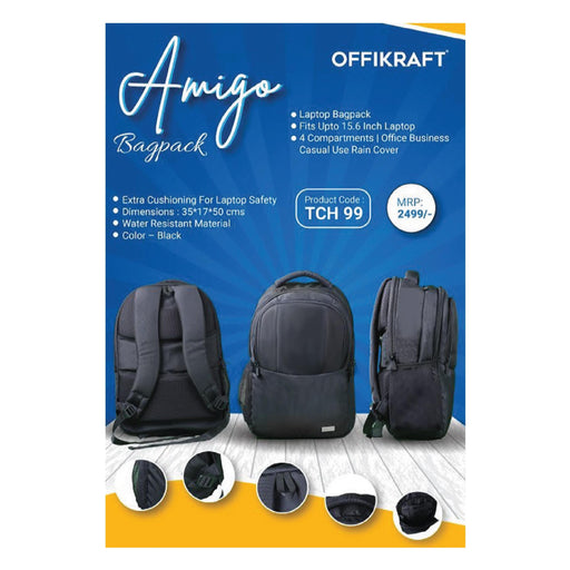 OFFIKRAFT - AMIGO BACKPACK - TCH 99