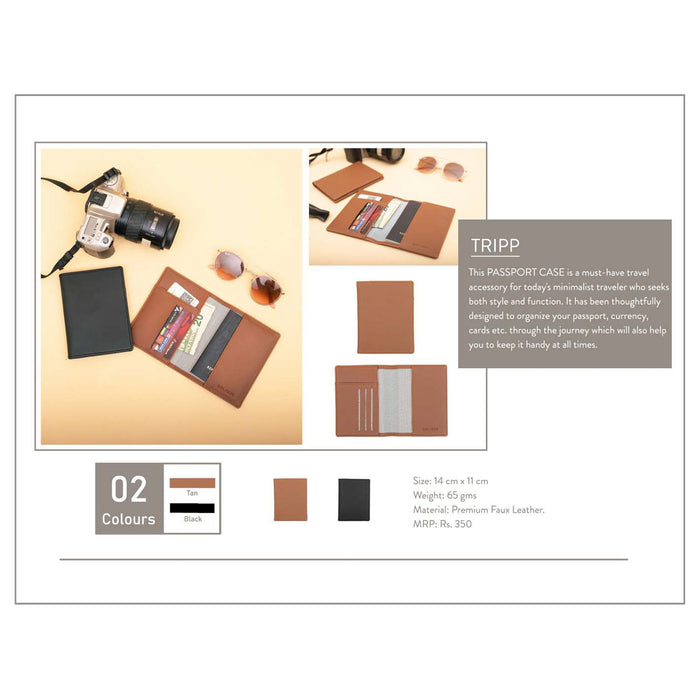 OBLIQUE - TRIPP - PASSPORT HOLDER
