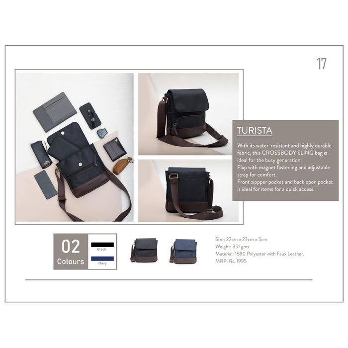 OBLIQUE TURISTE SLING BAG