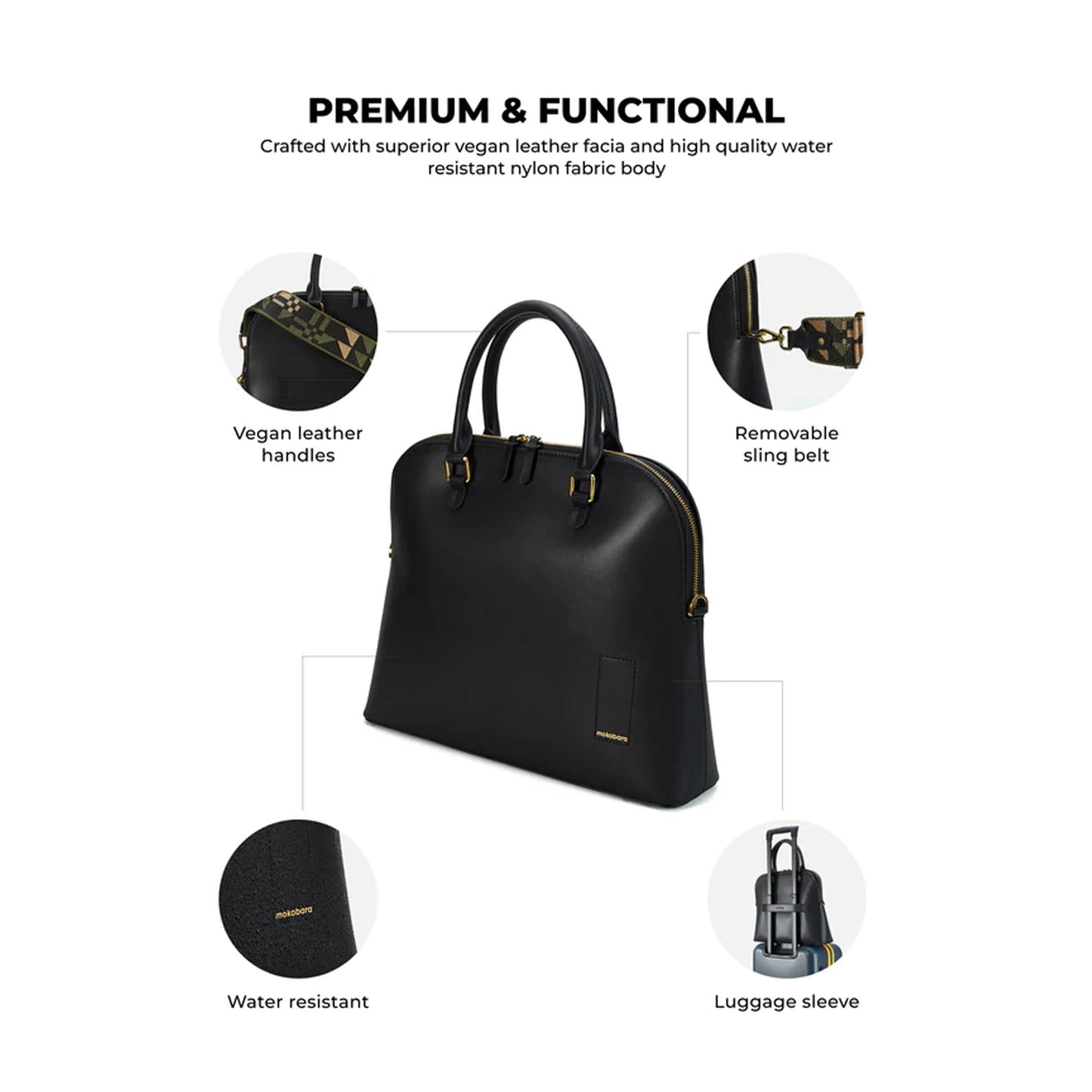 MOKOBARA - The Slim Briefcase