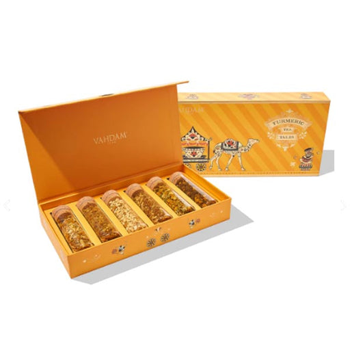 VAHDAM - Turmeric Tea Tales Gift Set