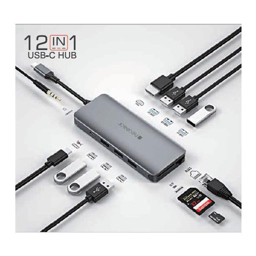 NEO PACK - 12 IN 1 USB-C HUB