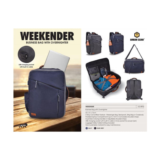 URBAN GEAR -  Weekender - UG-BP02