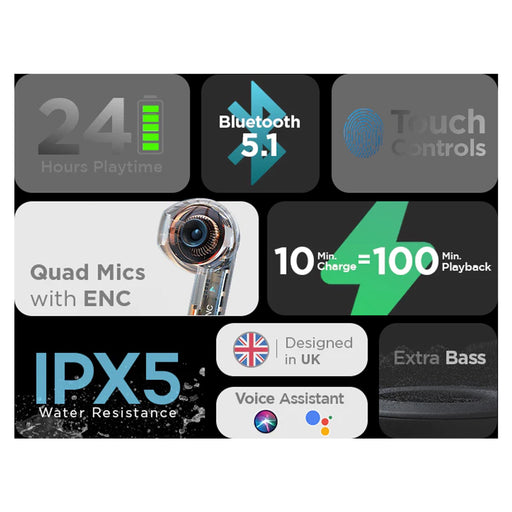BOULT - X1BUDS - EARBUD