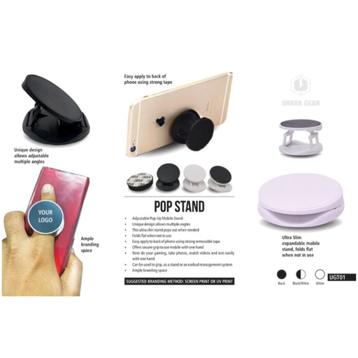 Adjustable Pop-Up Mobile Stand - UG-GT01