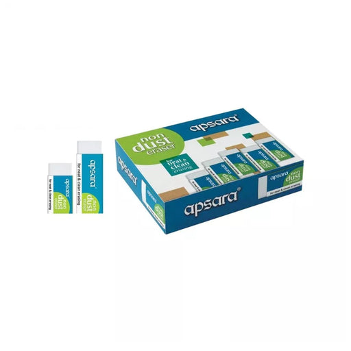 Apsara Non Dust Erasers - Pack of 20