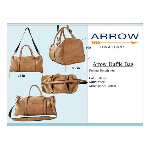 Arrow Duffle Bag