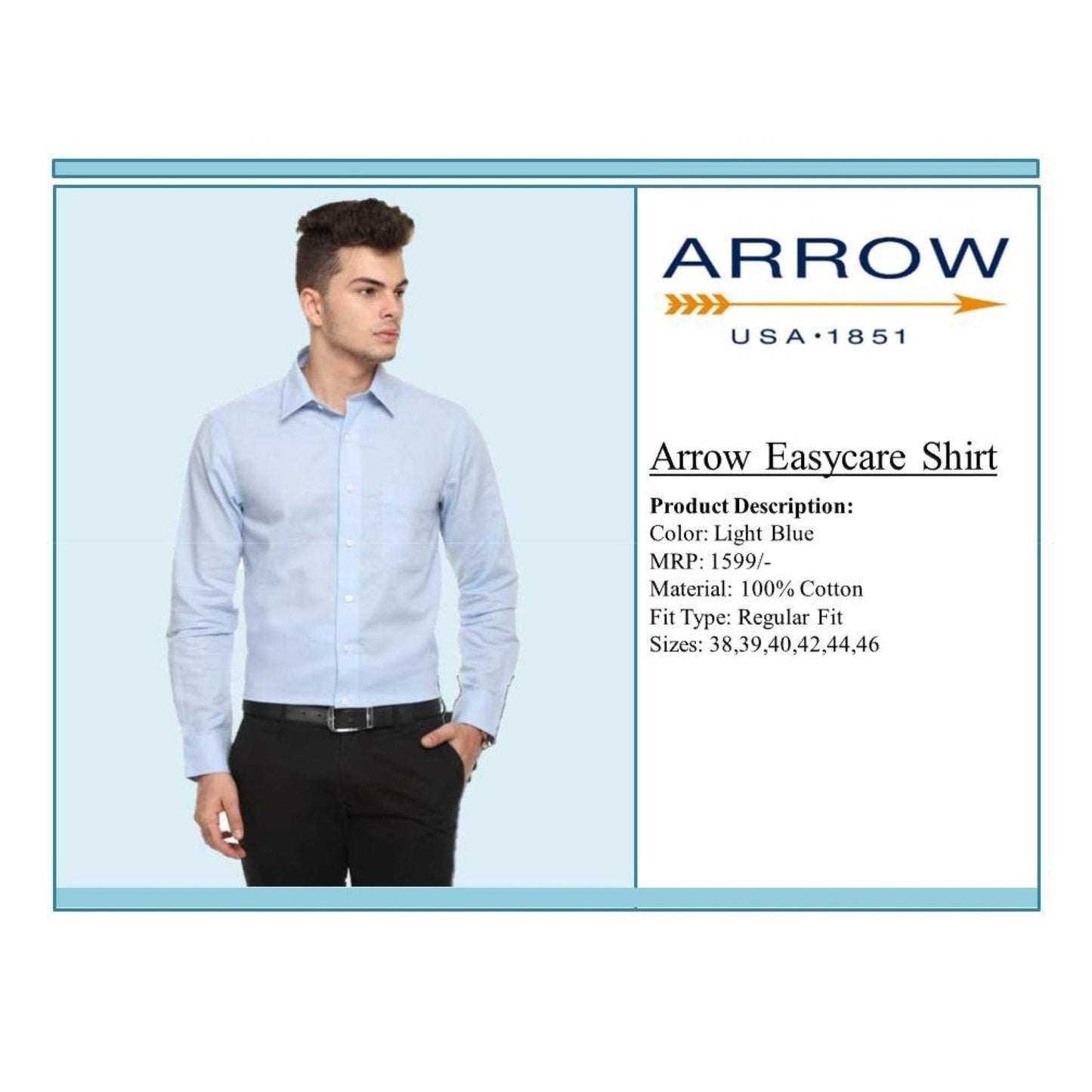 Arrow Easy Care Formal Shirt