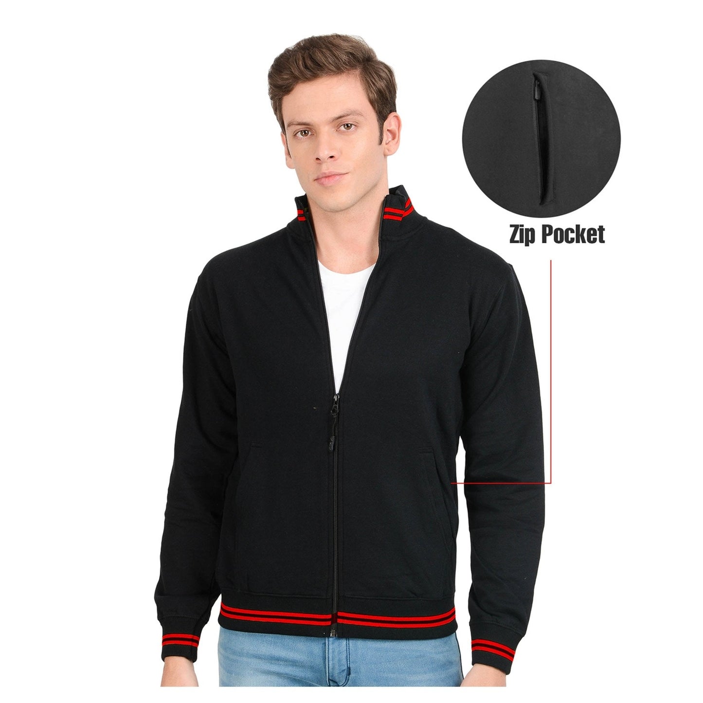 AWG - HIGH NECK (POCKET - WITH ZIP)