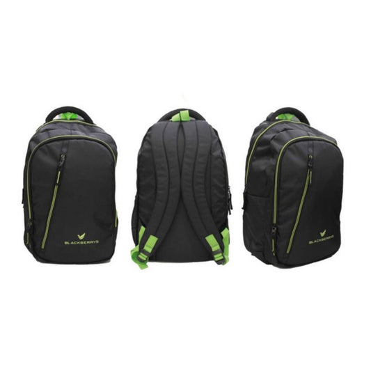 BlackBerry Laptop Bag with Green Zip
