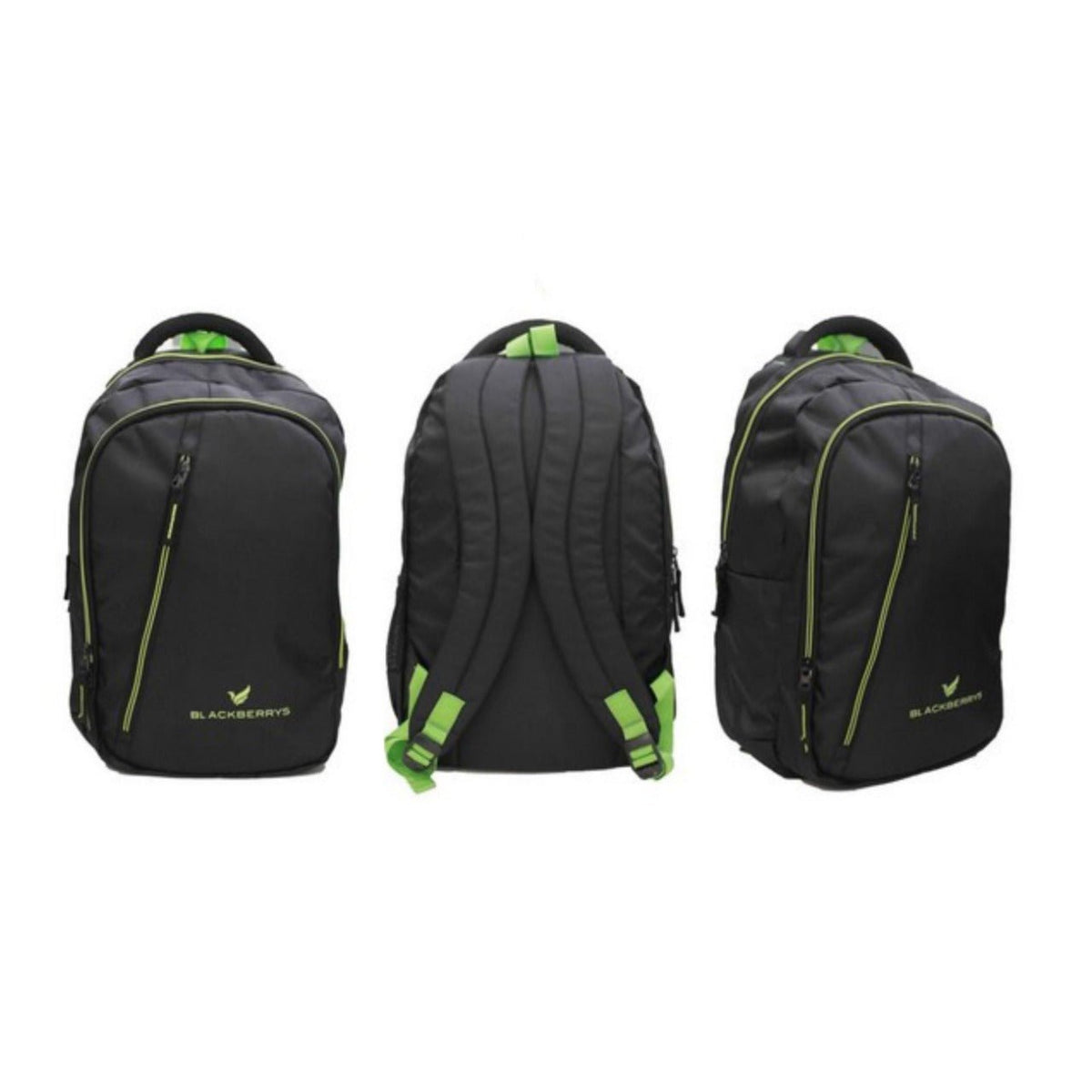 BlackBerry Laptop Bag with Green Zip — Metro Corporate Concepts