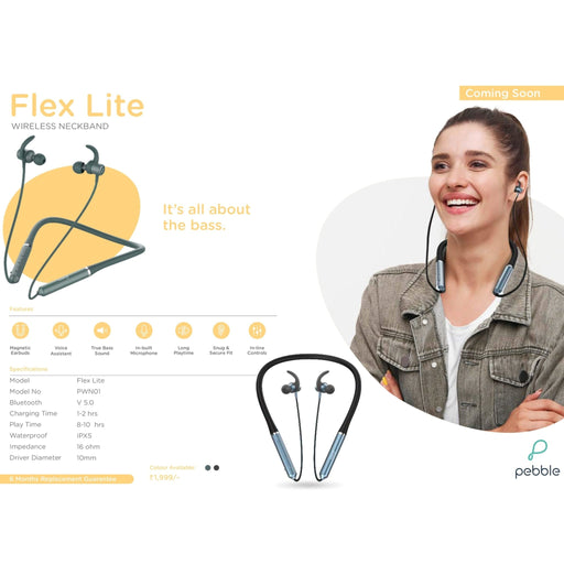 Bluetooth Flex Lite Wireless Neckband