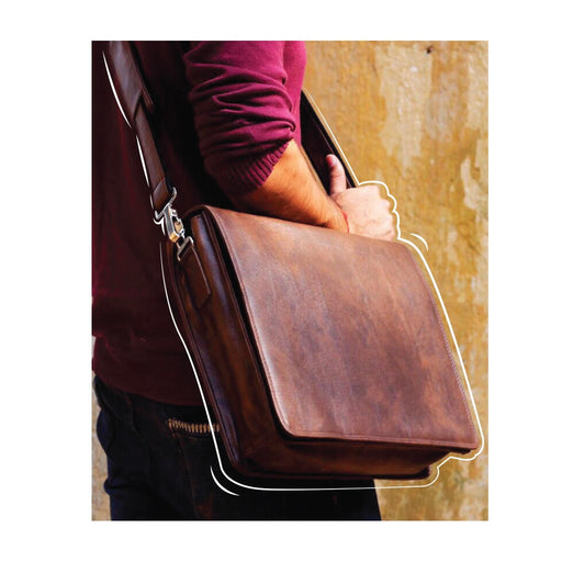 Brown Laptop Bag