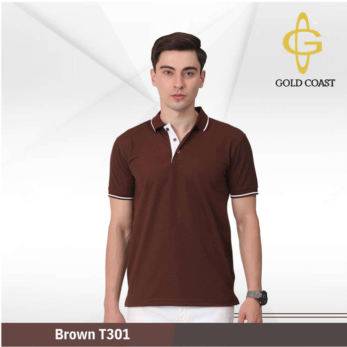 Gold Coast Polo T-Shirt Spun Pique T301