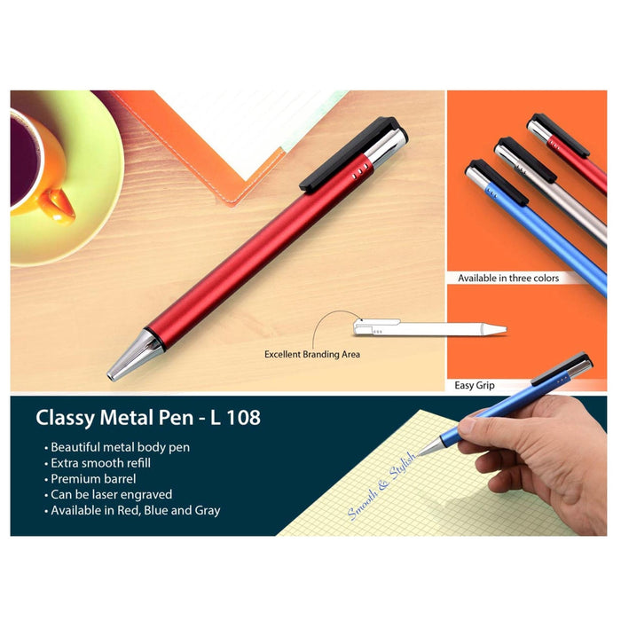 Classy Metal Pen - L 108