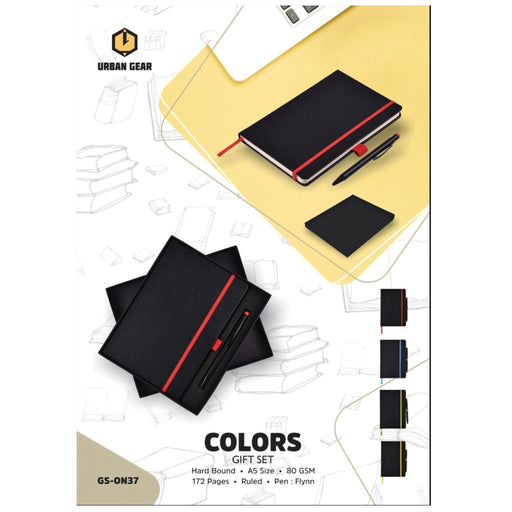 Color Stationary Gift Set - Book + Pen - GS-ON37