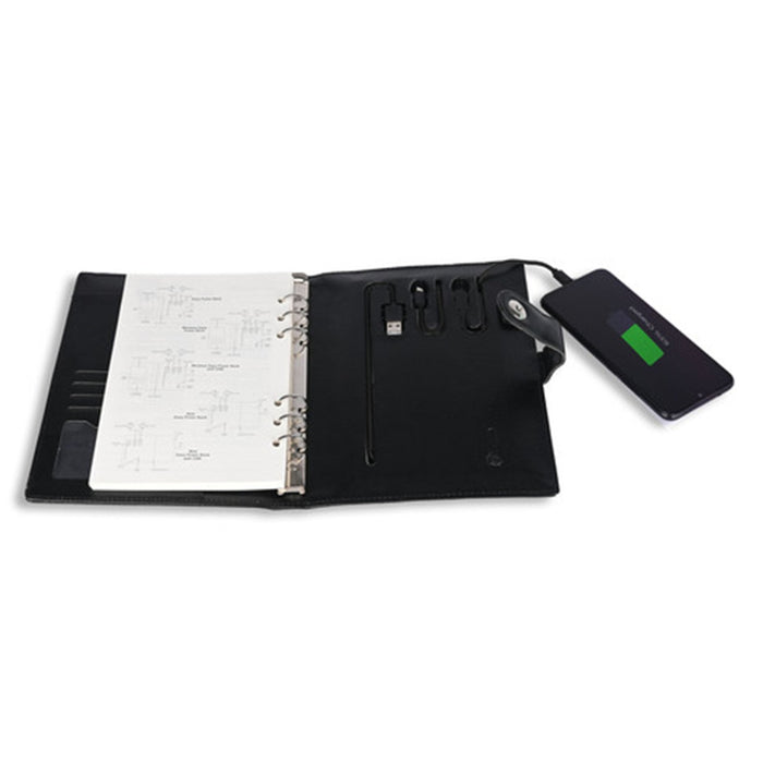 Diary Power Bank 5000 mAh Black (Button)