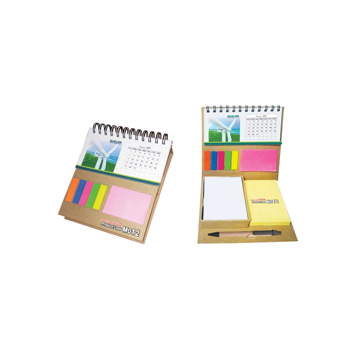 Eco-Friendly Sticky Note Pad With Calendar