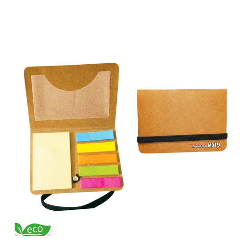 Eco - Friendly Sticky Note Pad With Pocket
