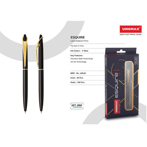 Unomax Esquire Liquid Ball Pens