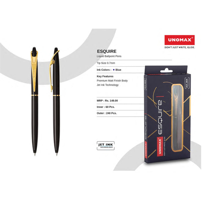 Unomax Esquire Liquid Ball Pens